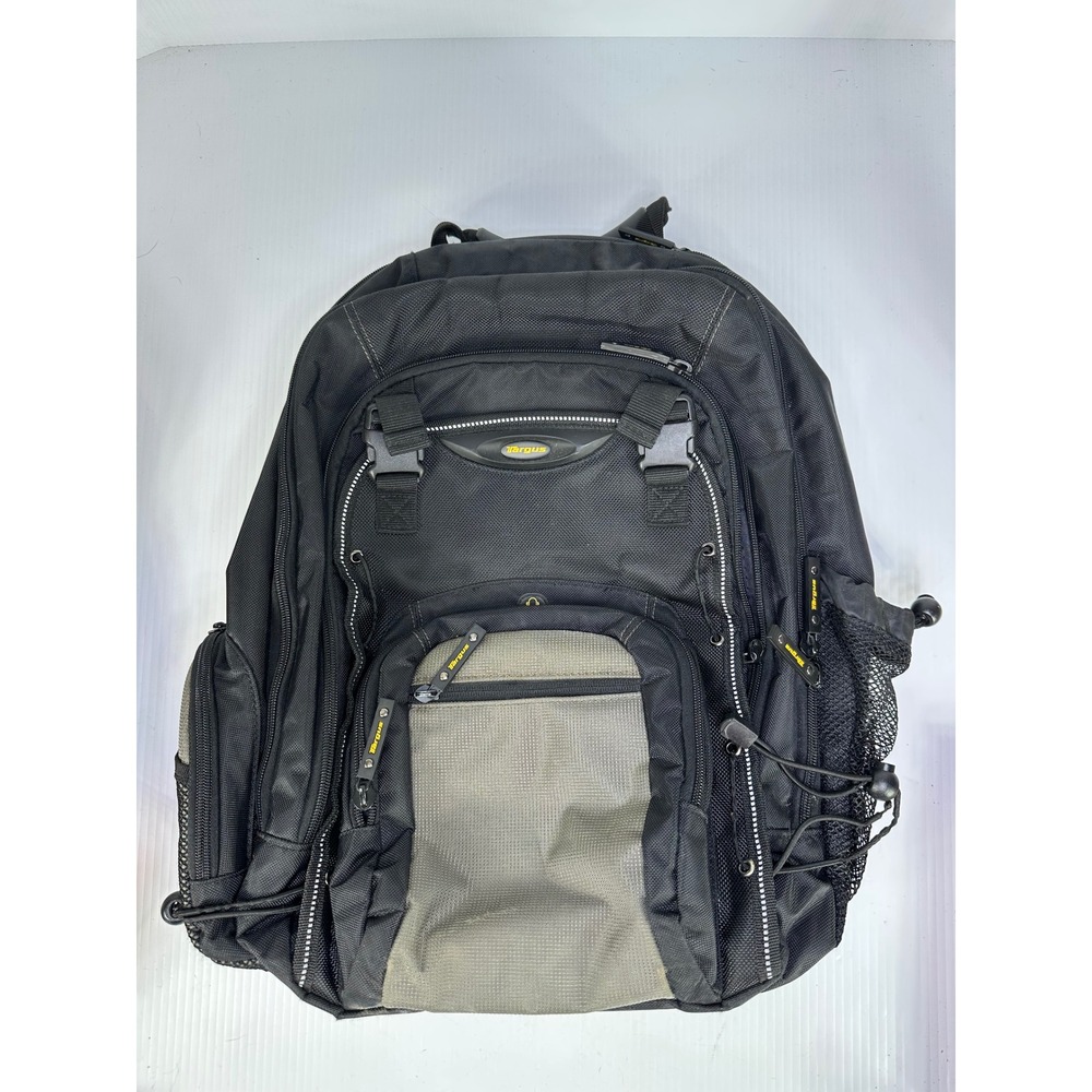 Targus CityGear Laptop Backpack Black Grey TCG650-12 Padded Travel Bag